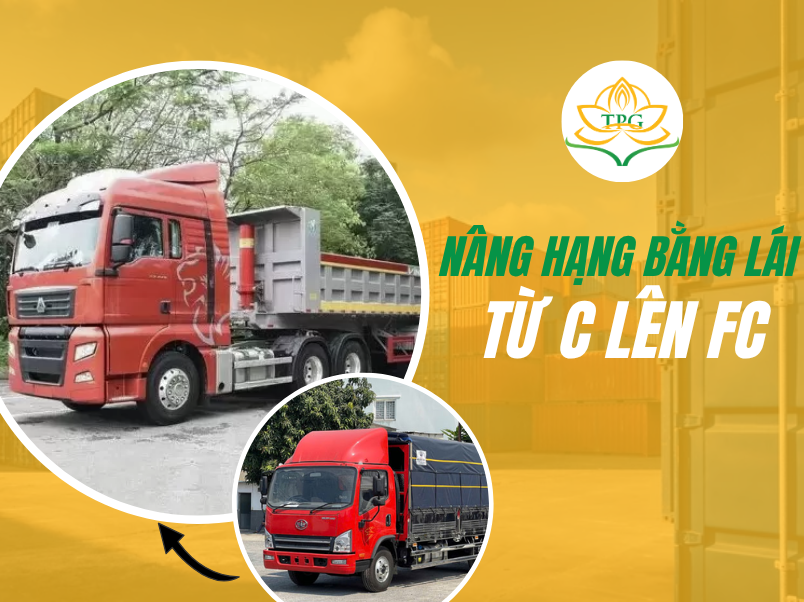 Nâng hạng bằng lái từ C lên FC