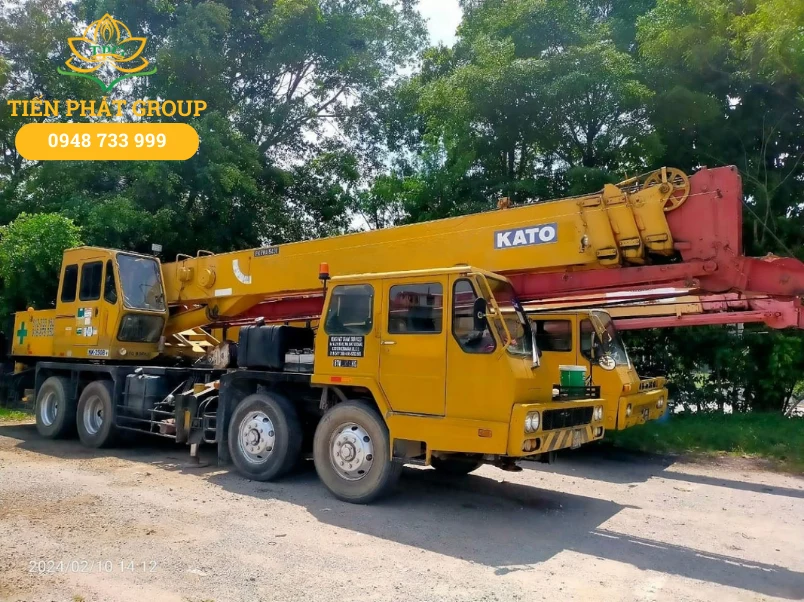 Dich vu cho thue xe cau 25 tan tron goi, gia re - Tien Phat Group