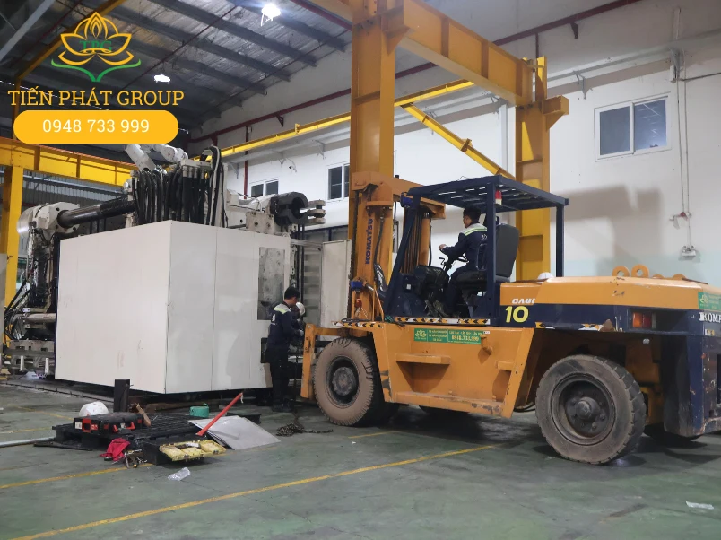 Cac loai hinh dich vu di doi may moc cua Tien Phat bao gom di doi may moc thiet bi cong nghiep, day chuyen san xuat