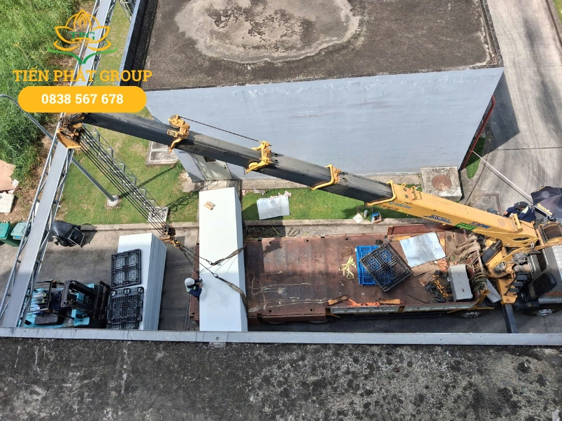 Ung dung xe cau trong giai doan nen mong