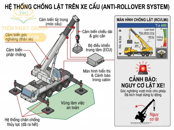 He thong chong lat tren xe cau la gi & Hoat dong nhu the nao